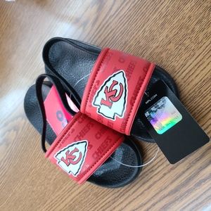 Nwt toddler nfl chiefs sandals